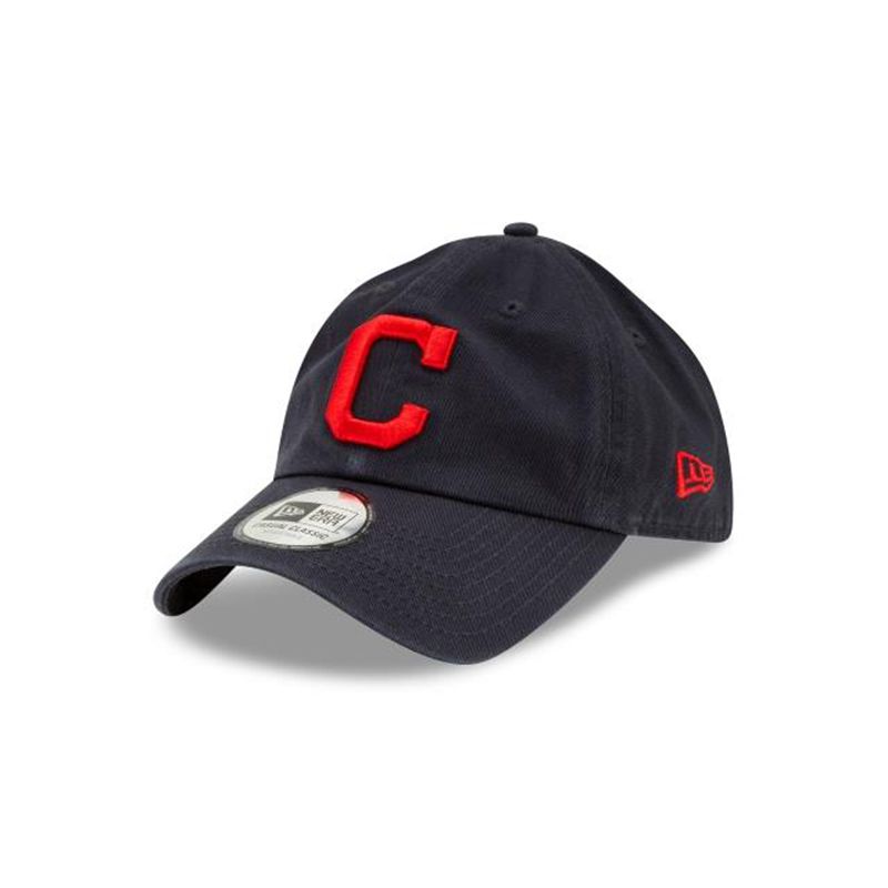 MLB Cleveland Indians Casual Classic Adjustable (XTF6335) - Blue New Era Caps